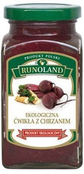 Organic beetroot with horseradish 300 g - RUNOLAND